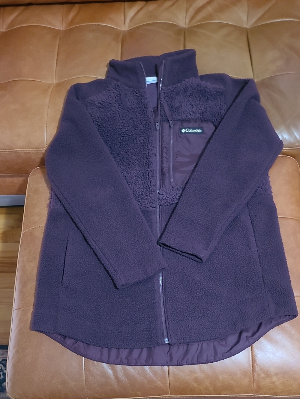 Columbia Lodge Sherpa Full Zip Fleece Jacket